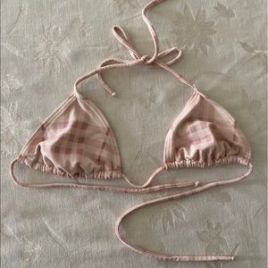 Burberry bikini top